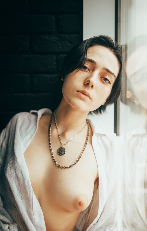 ню, девушка, портрет, эротика, erotic, artnu, topless, portrait, girl *** фото превью