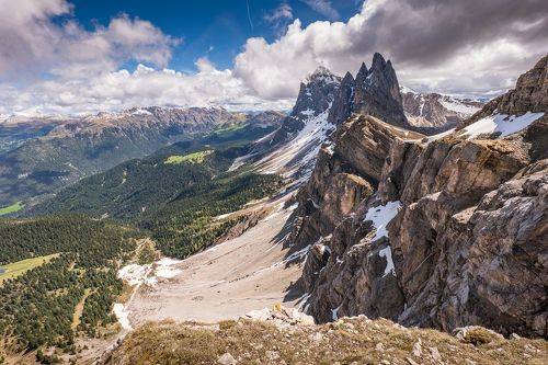 Доломиты (Seceda)