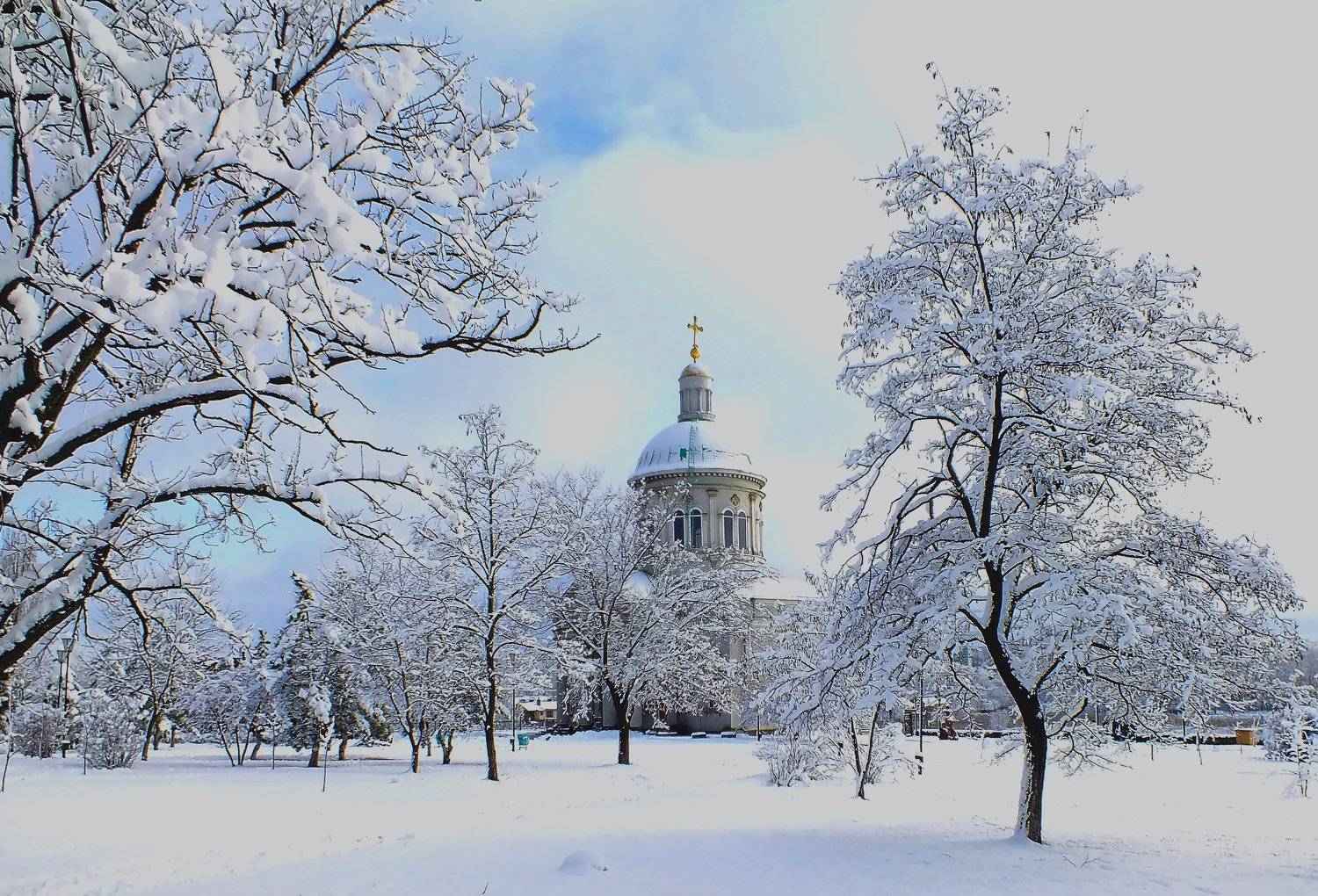 #город, #зима, #природа, #Ростов-на-Дону, #храм, #церковь, Константин Слободчук