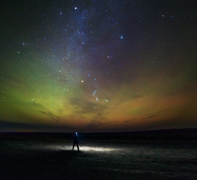 альдебаран, бетельгейзе, дер. медведево, капелла, космос, кострома, мантуровский р-н, орион, плеяды, поллукс, сириус Мой Орион фото превью