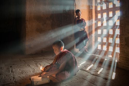Become enlightened