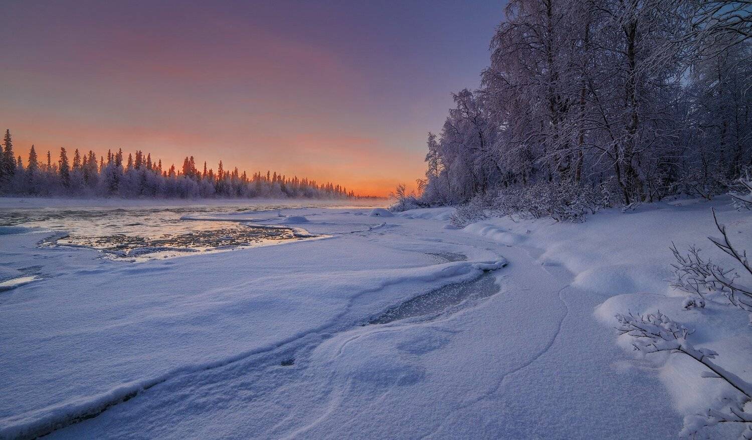 Заполярье, Изморозь, Кольский п-ов, Север, Умба, Роман Горячий