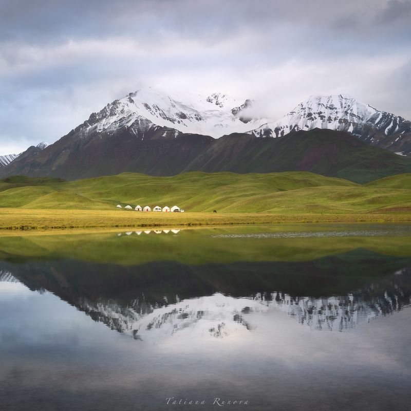 Отражения....Предгорье Памира фото превью