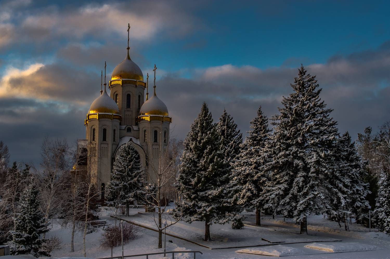 храм,собор,облака, Vasilev Roman