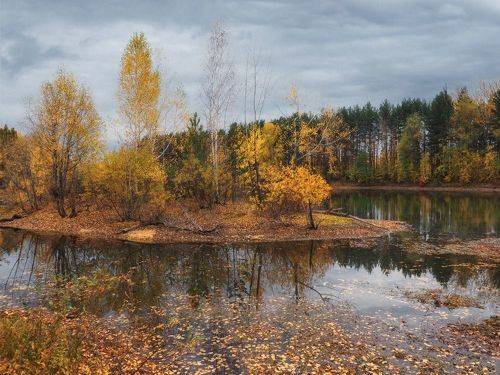 Осень на Байдаевских прудах