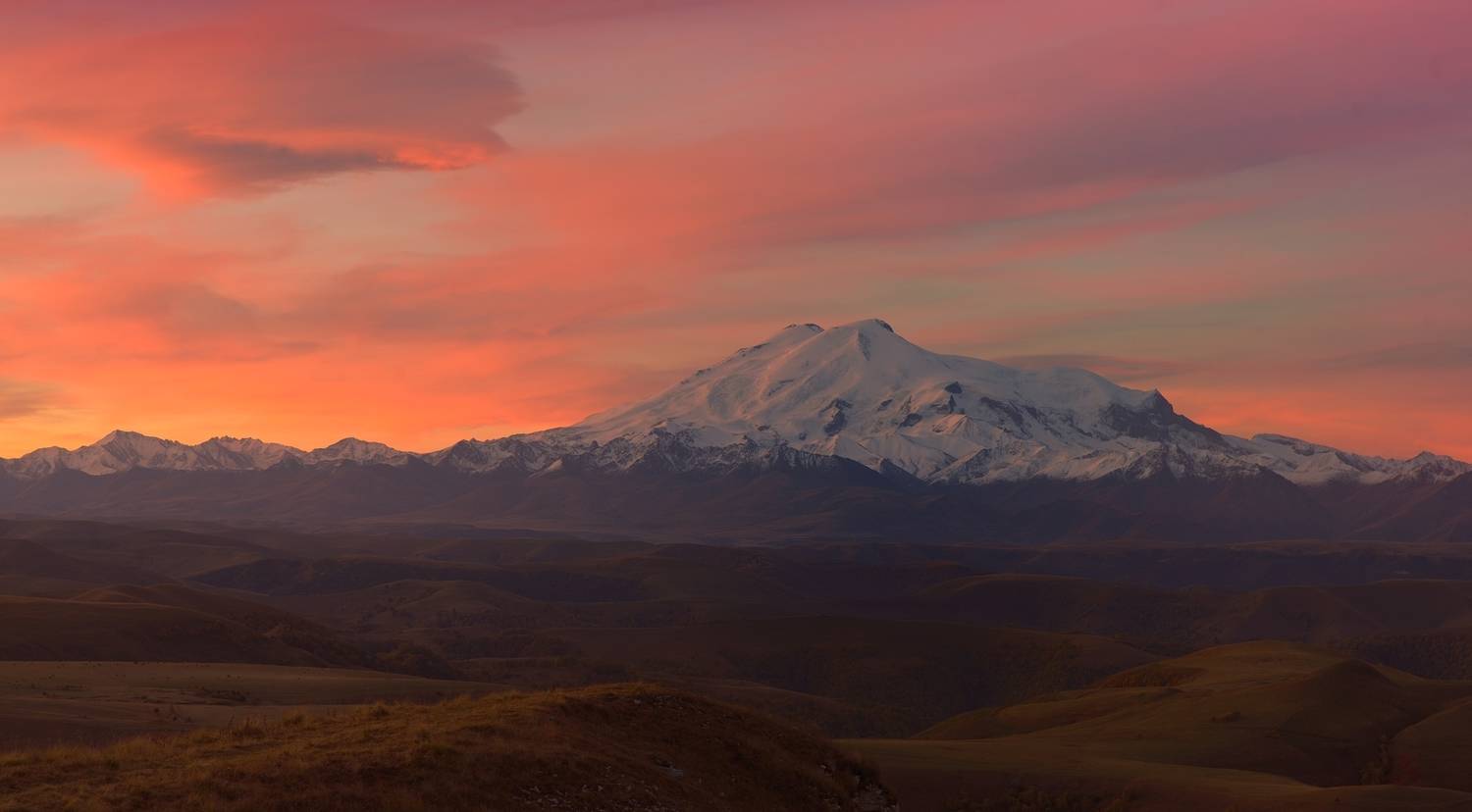 эльбрус,рассвет, Александр Жарников