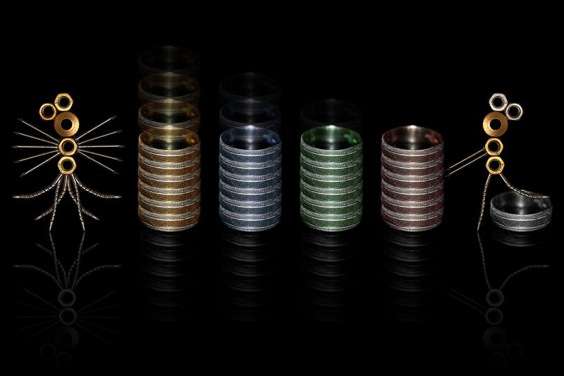 creative, conception, креатив, концепция, инструменты, ценность, жадность, installation, instruments, tools, greed, jewelry, valuables, values Ценности? Дайте ещё!... фото превью