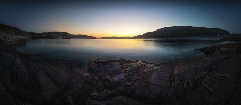 Белые ночи. Август. Баренцево море. фото превью