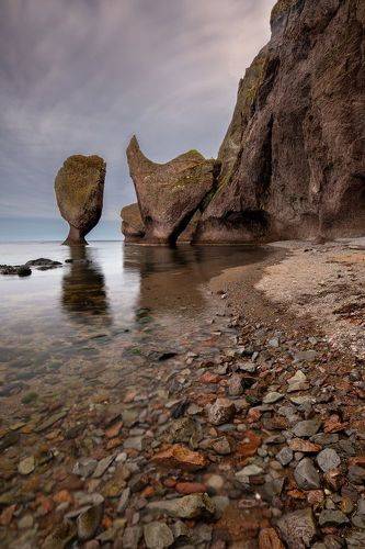 Кекуры - Бокал и Хвост кита.