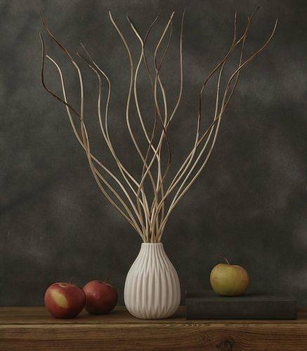 С яблоками..