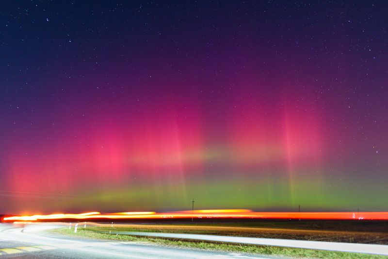 северное сияние аврора aurora polaris Сияние в Беларуси фото превью