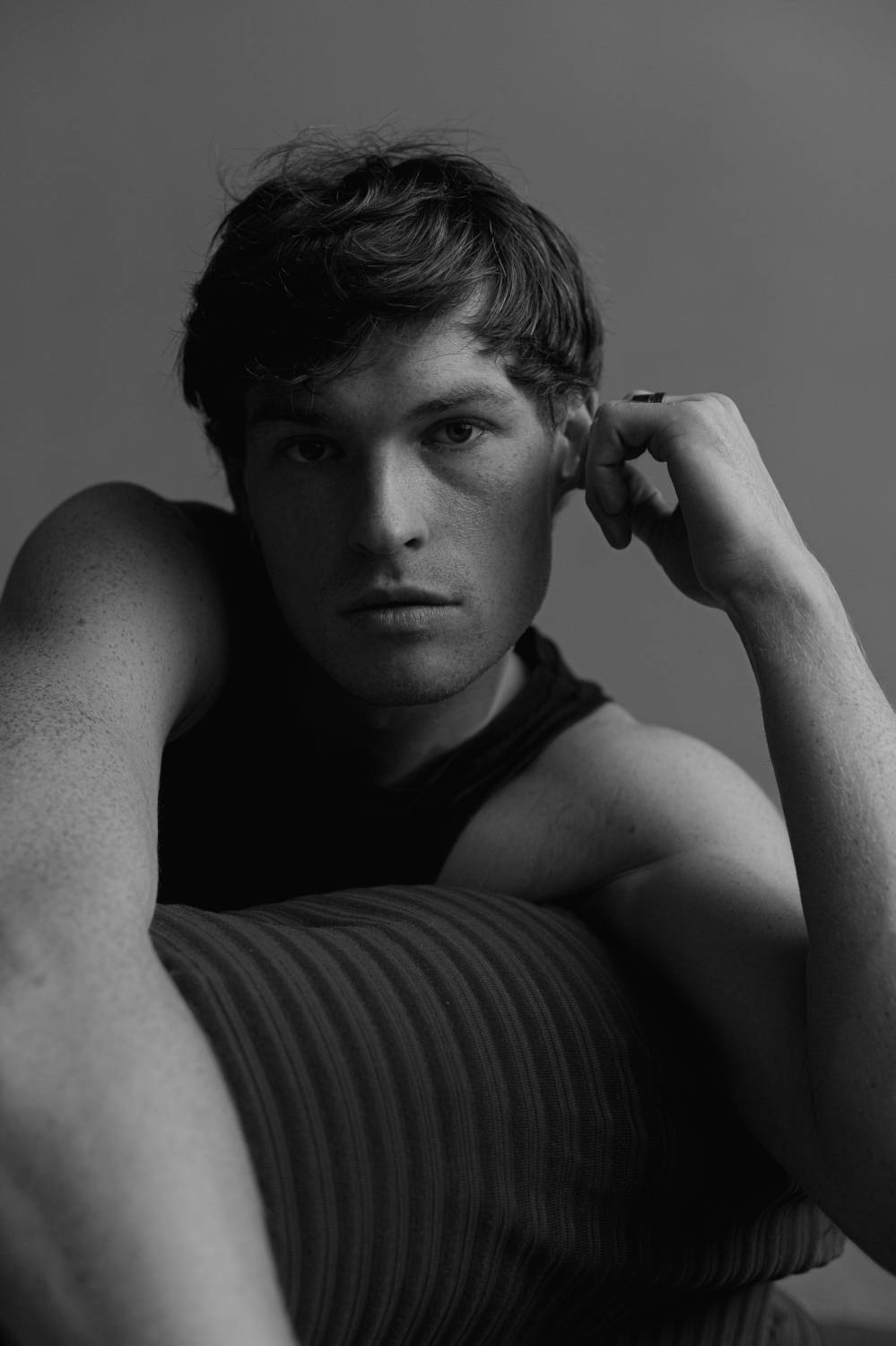 мужчина, мужская съемка, мужской портрет, черно-белая фотография, male, male portrait, Ольга Брагида