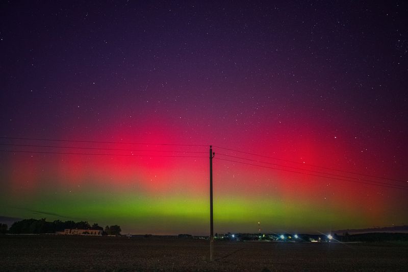 Северное сияние 11.10.2014 фото превью