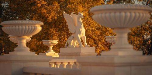 Грифоны Большой Митридатской лестницы.