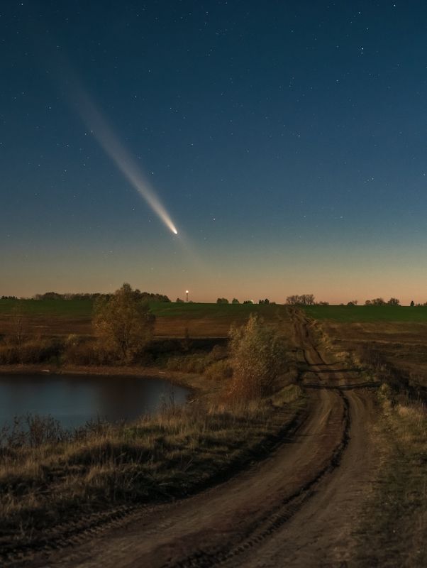 Комета C/2023 A3 (Tsuchinshan-ATLAS) фото превью