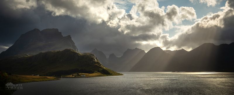 lofoten,norway,panorama,light,summer,sky, The Light! фото превью