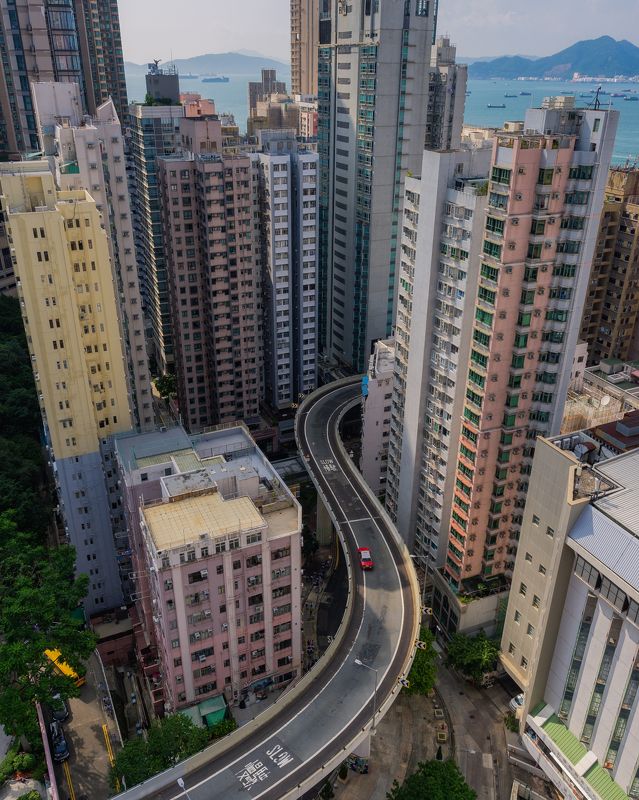 гонконг, hk, hongkong, архитектура, городскойпейзаж Hill Road Flyover фото превью