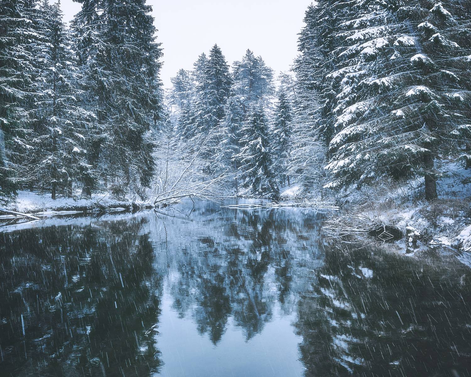 Зима, река, Валдай, Кононов Антон