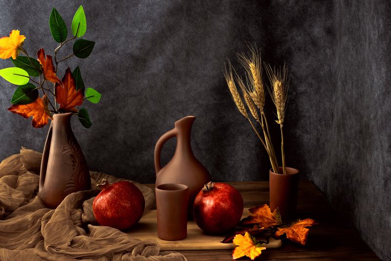 Натюрморт с кувшинами. фото превью