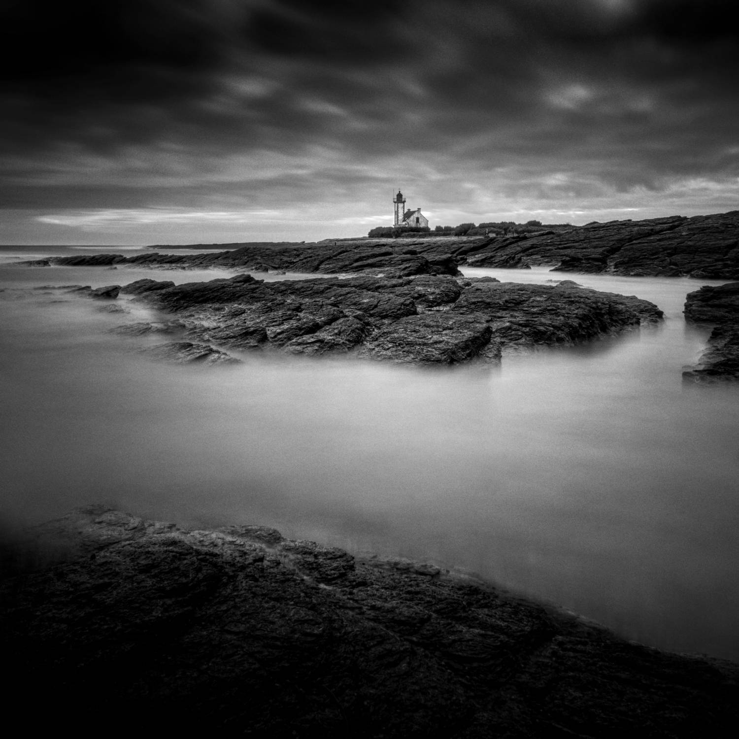 sea,square,long exposure,water,harbor,lighthouse, av peteghium