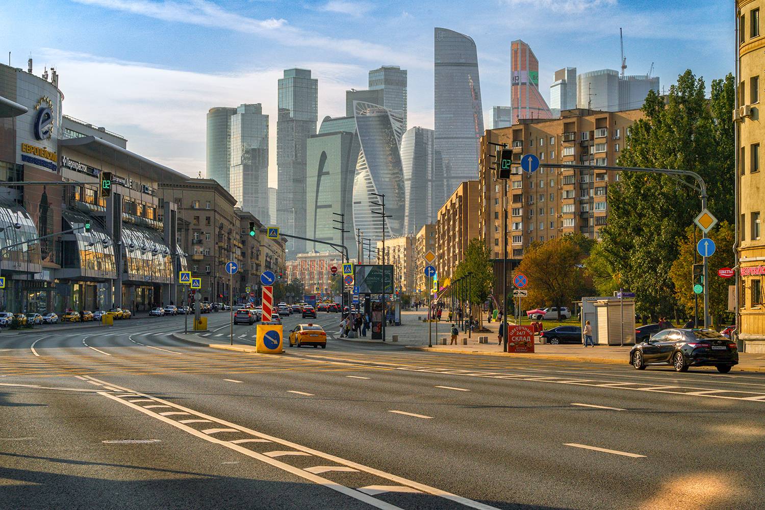 Россия, Москва,Сити, Киевская,метро, Лариса Дука