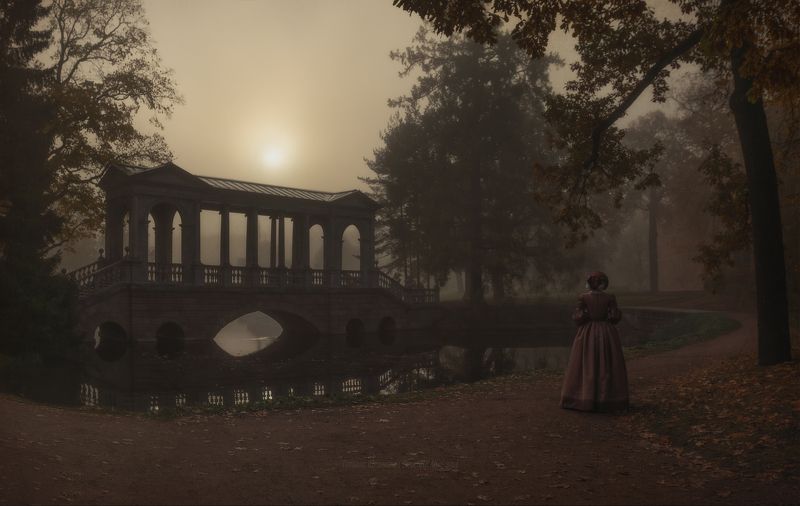 питер, пушкин, туман, царское село, царское,  landscape, tsarskoye selo, autumn,  городской пейзаж, санкт-петербург, рассвет Волшебные места, где я живу душой... фото превью