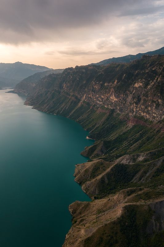 дагестан, горы, реки, лето, ирганай, хунзах, водохранилище Ирганайское водохранилище. Дагестан фото превью