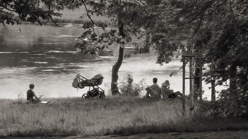 Семья. Идилия. фото превью