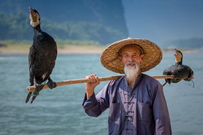 Fisherman from Yangshuo фото превью