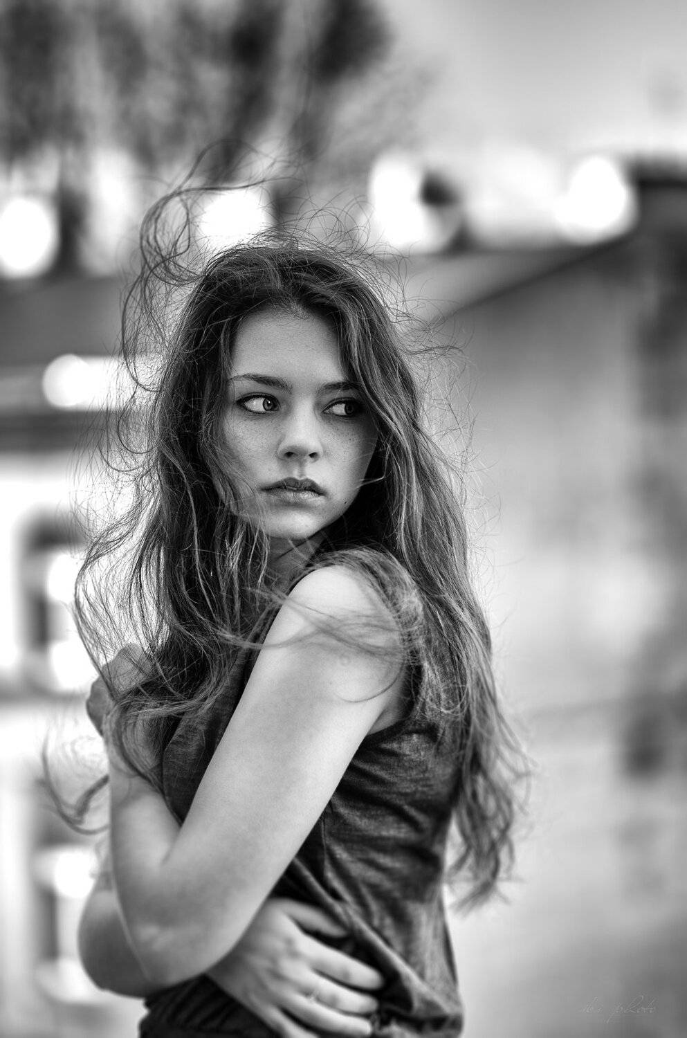 Portrait, Woman, Izabela Bilinska