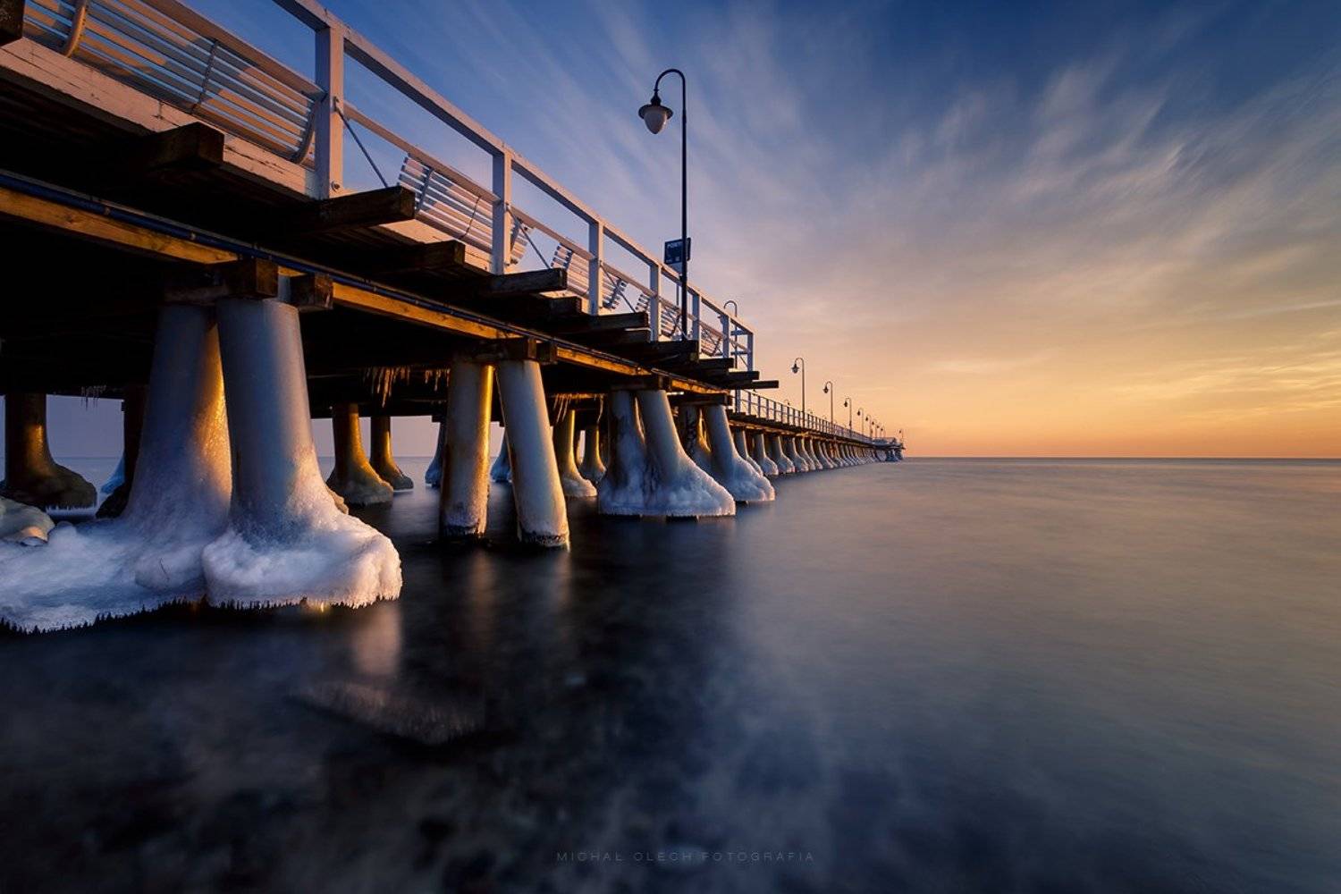 балтийское море, гдиня, польша, восход, Michał Olech