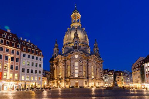 Frauenkirche at night