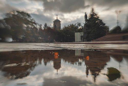Сквозь осеннее пространство.
