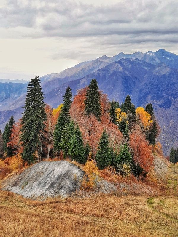 Осень в горах. фото превью