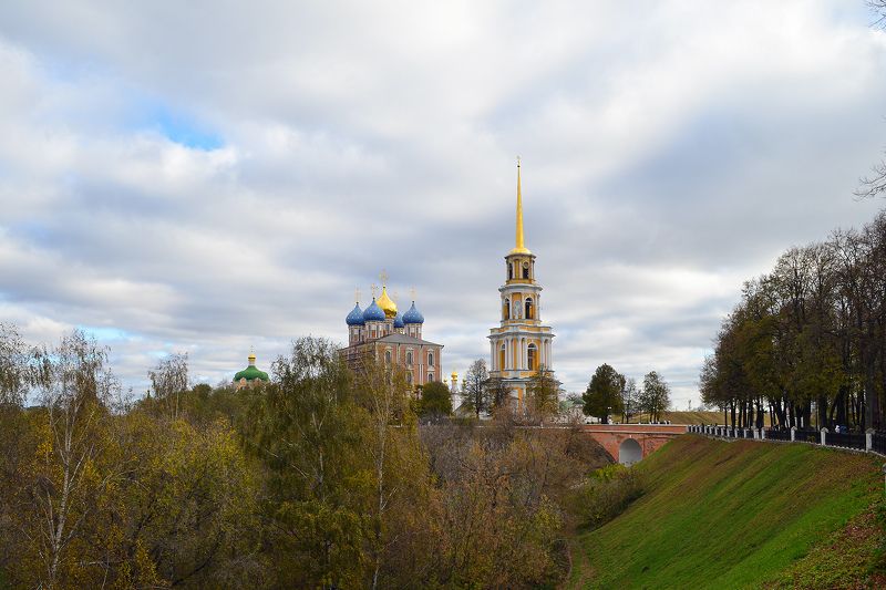 Рязань. Вид на Кремль. фото превью