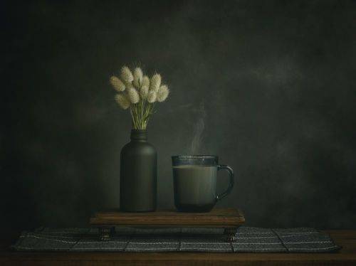 Кофе с молоком и зайцехвост..