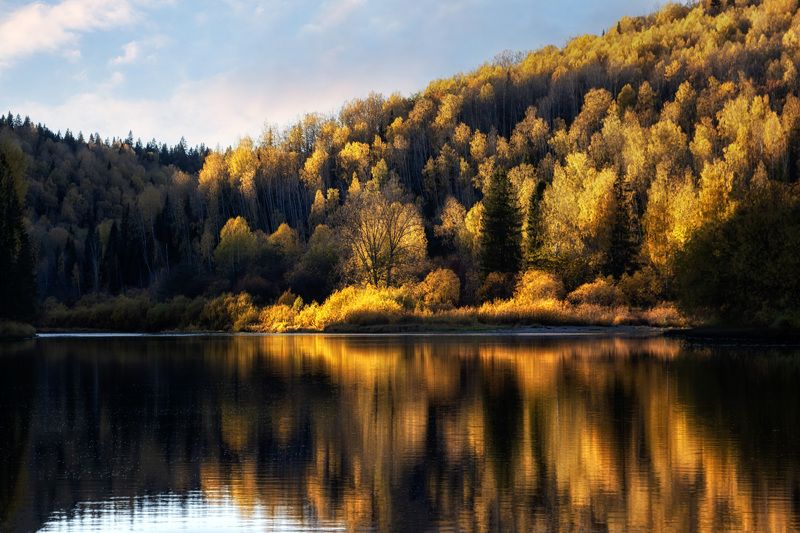 Яркая осень фото превью