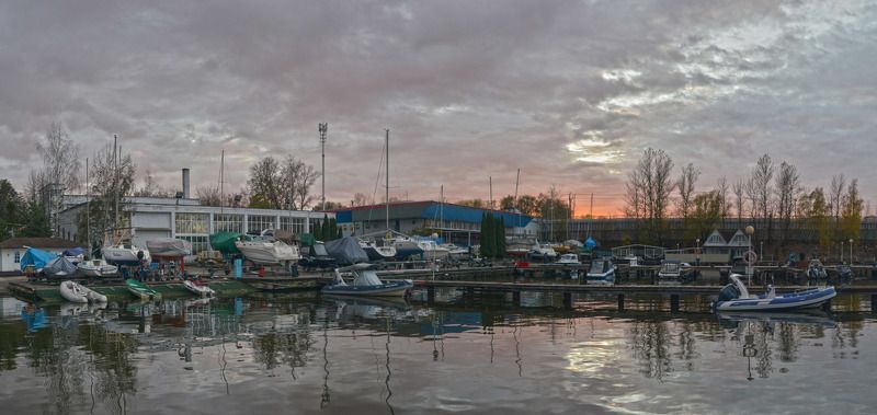 Осень в яхт-клубе фото превью