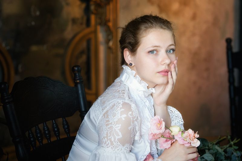 портрет, девушка Портретное фото превью