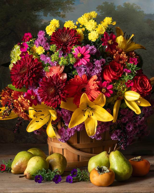 Autumn Flowers фото превью