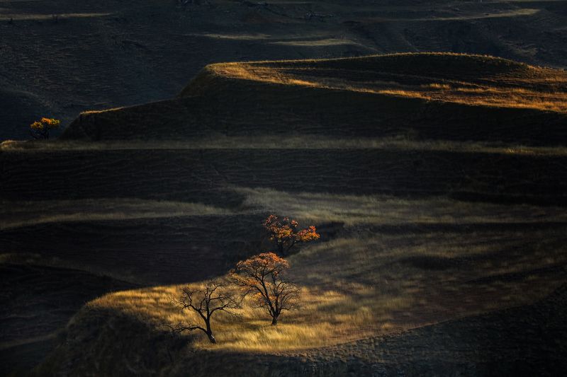 Утро в горах фото превью