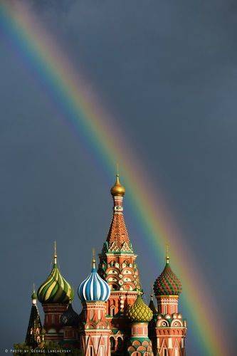 Радуга над Москвой 