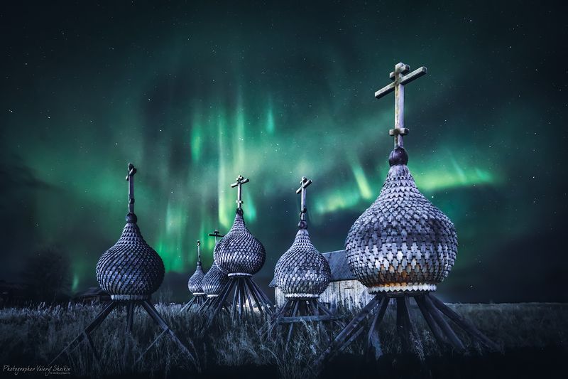 Сияние над Варзугой фото превью