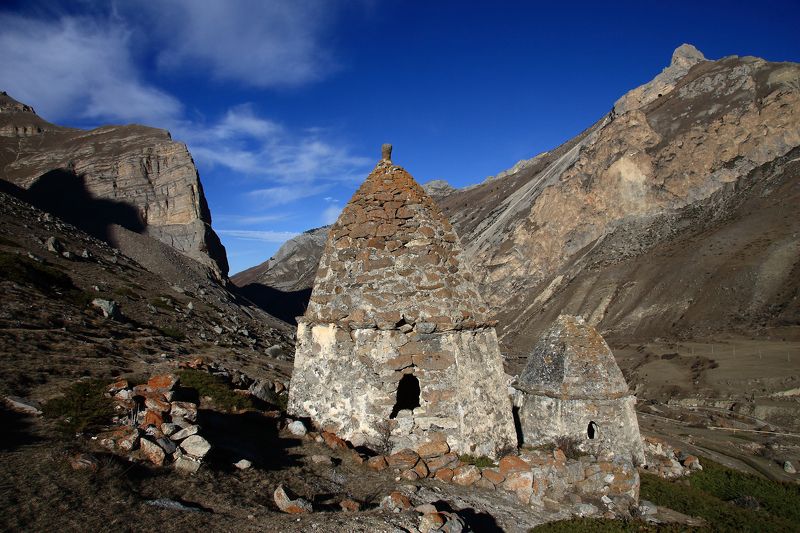булунгу, кабардино, балкария, чегем, эльтюбю, чегемское, ущелье, верхний, чегем, горы, природа Город мёртвых в Эльтюбю фото превью