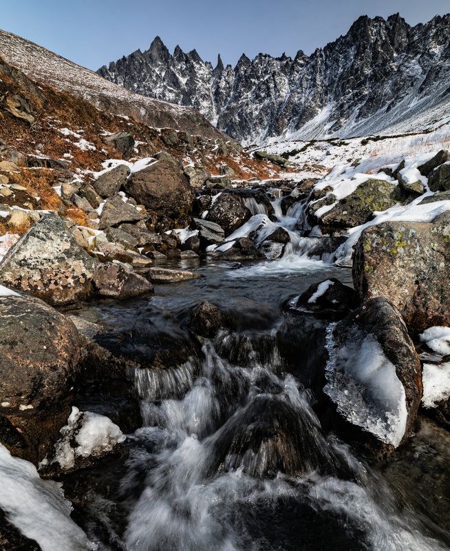 На Востряки пришла зима  фото превью