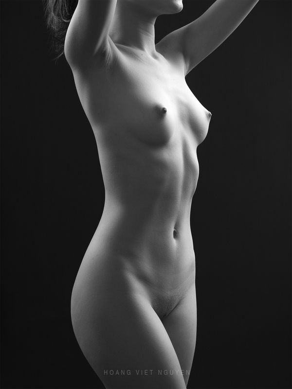nude, fine nudes, body, asian, vietnam, vietnamese, studio, black and white, monochrome, bw, mood, shape * * * фото превью