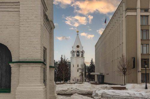 Колокольня кремлевского Спасо-Преображенского кафедрального собора