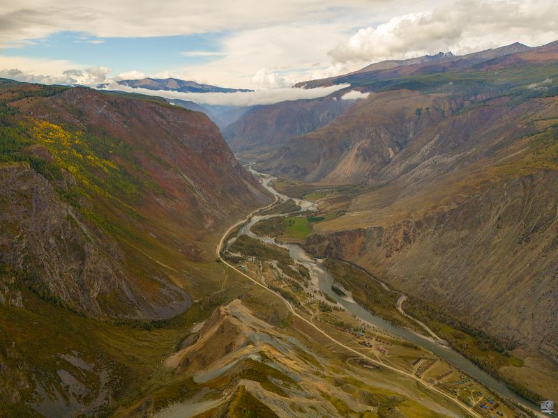 панорама у перевала Кату-Ярык фото превью