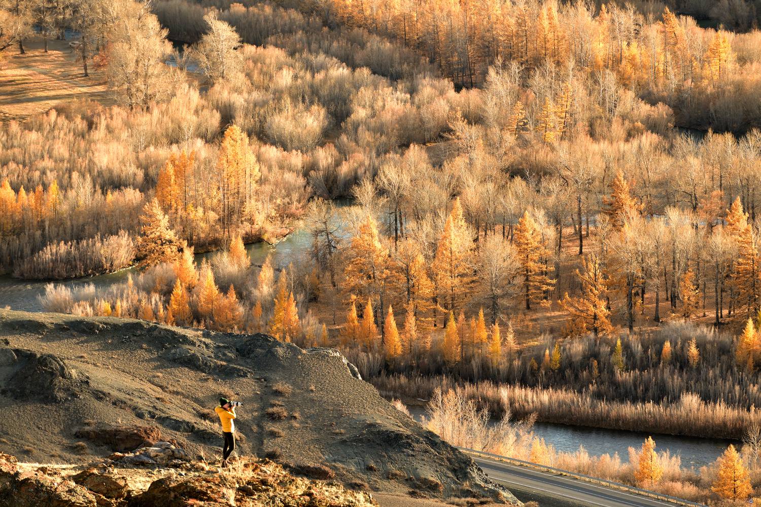 алтай, осень,, Юрий Матвеев