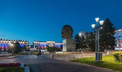 Улан-Удэ и самый большой Ильич :-)